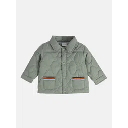 MINI KLUB Boys Spread Collar Solid Padded Jacket-picture-17