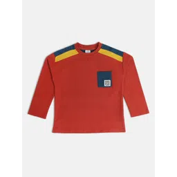 MINI KLUB Boys Typography Pockets T-shirt-picture-48