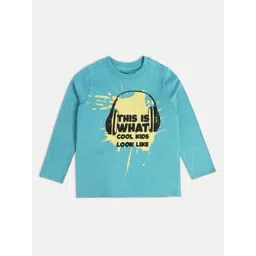 MINI KLUB Boys Typography Printed T-shirt-picture-24