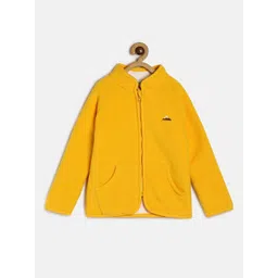 MINI KLUB Boys Yellow Lightweight Open Front Jacket-picture-35