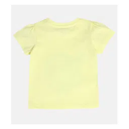 MINI KLUB Cotton Short Sleeves Snail Printed Top - Green image 3