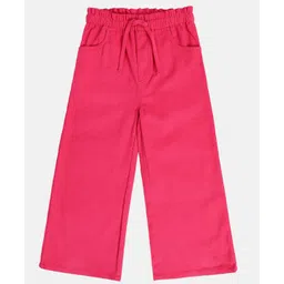 MINI KLUB Cotton Solid Pant - Pink-picture-14