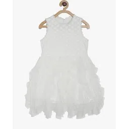 mini klub Floral Embroidered Fit & Flare Dress-picture-10