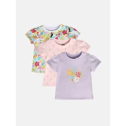 MINI KLUB Floral Print Puff Sleeve Cotton Top-picture-21