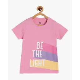 mini klub Girls Graphic Print Round-Neck Top-picture-11