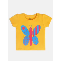 MINI KLUB Girls Graphic Printed Cotton Top-picture-17
