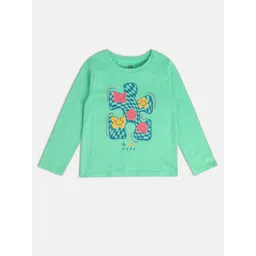 MINI KLUB Girls Graphic Printed Pure Cotton Top-picture-20
