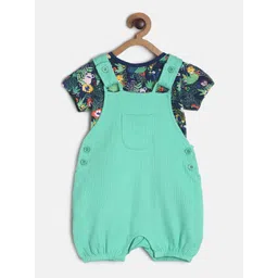 MINI KLUB Girls Green Checked Coat with Leggings-picture-30