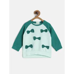 MINI KLUB Girls Green Cotton Sweatshirt-picture-41