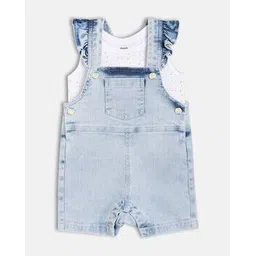 mini klub Girls Heart Print T-Shirt & Rompers Set-picture-13