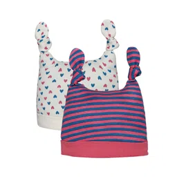 MINI KLUB Girls Multicoloured Pack of 2 Beanies-picture-34