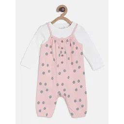 MINI KLUB Girls Multicoloured Solid T-shirt with Trousers-picture-34