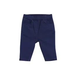 MINI KLUB Girls Navy Blue Solid Regular Fit Capris-picture-56