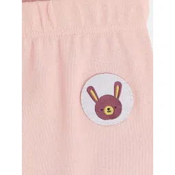 MINI KLUB Girls Pack Of 2 Floral-Printed Ankle-Length Leggings image 3