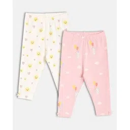 mini klub Girls Pack of 2 Printed Leggings-picture-52