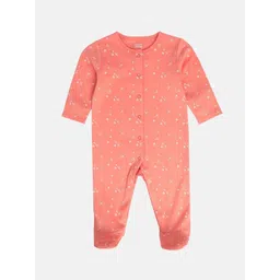 MINI KLUB Girls Pack of 2 Printed Sleepsuit image 3