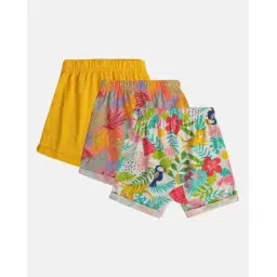 mini klub Girls Pack of 3 Printed Shorts-picture-17