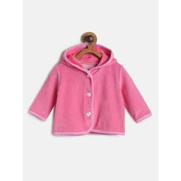 MINI KLUB Girls Pink Lightweight Tailored Jacket with Patchwork-picture-56