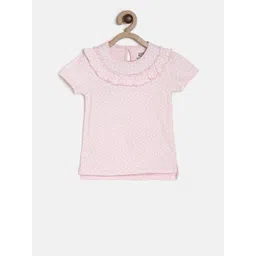 MINI KLUB Girls Pink Printed Top-picture-44