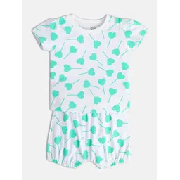 MINI KLUB Girls Printed T-shirt with Shorts-picture-40