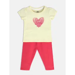 MINI KLUB Girls Printed T-shirt with Trousers-picture-40