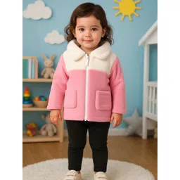MINI KLUB Girls Spread Collar Padded Jacket-picture-37