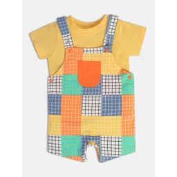 MINI KLUB Infant Boys Pure Cotton Dungarees with T-shirt-picture-29