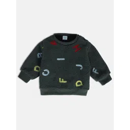 MINI KLUB Infant Boys Typography Printed Sweatshirt-picture-25