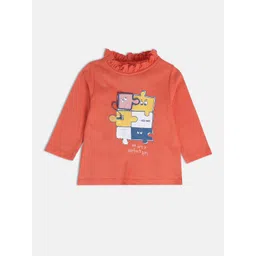 MINI KLUB Infants Girls Graphic Printed Cotton Top-picture-21