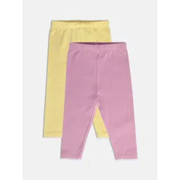 MINI KLUB Infants Girls Pack Of 2 Ankle-Length Leggings-picture-23