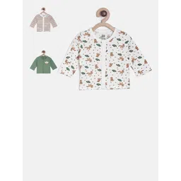 MINI KLUB Infants Pack of 3 Printed Jhablas-picture-18