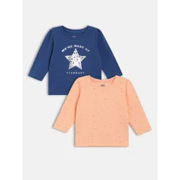 MINI KLUB Pack Of 2 Girls Printed Cotton Top-picture-10