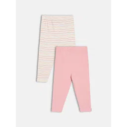 MINI KLUB Pack Of 2 Mid-Rise Ankle-Length Leggings-picture-34