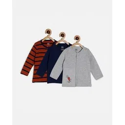 mini klub Pack of 3 Printed Jhabla Vests-picture-21