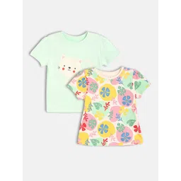 MINI KLUB Print Puff Sleeve Cotton Top-picture-15
