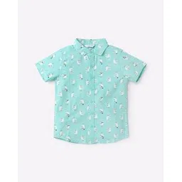 mini klub Printed Spread-Collar Shirt-picture-11