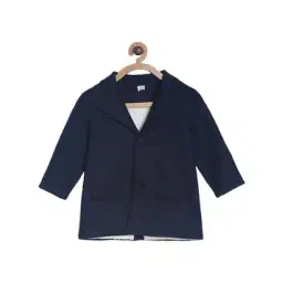 mini klub Single-Breasted Notched-Lapel Blazer-picture-43