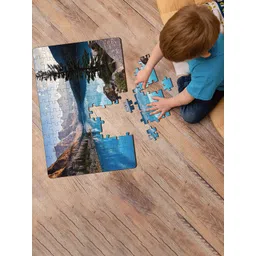 Mini Leaves Kids Moraine Lake 108 Pieces Puzzle Development Toy-picture-38