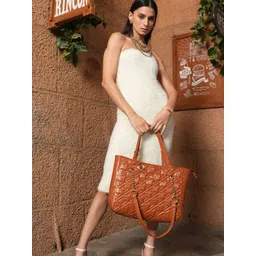 MINI WESST PU Structured Tote Bag-picture-33