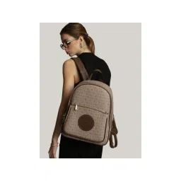 MINI WEST LONDON Brown Runway Luxury Backpack-picture-25