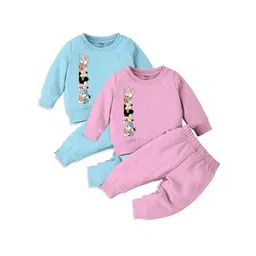 Minicult Kids Pack of 2 Embroidered Sweatshirt-picture-42