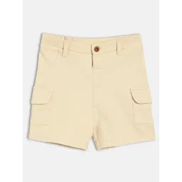 Miniklub Boys Beige Cotton Shorts-picture-29