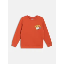 Miniklub Boys Orange Regular Fit Sweatshirt-picture-42