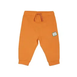 MINIKLUB Boys Orange Solid 1 Joggers-picture-24