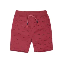 MINIKLUB Boys Red Printed 1 Shorts-picture-20