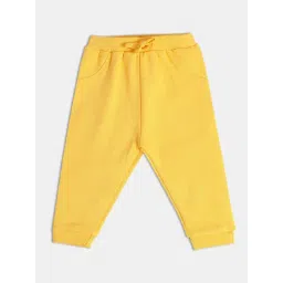 MINIKLUB Boys Yellow Printed Full Sleeves Jogger-image-41