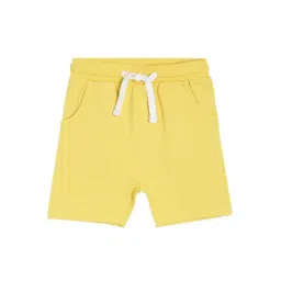 MINIKLUB Boys Yellow Solid 1 Shorts image 1
