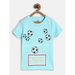 MINIKLUB Kids Blue Printed T-Shirt-picture-16