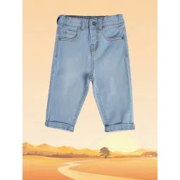 MINIKLUB Kids Blue Solid Jeans-picture-39