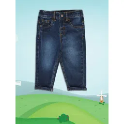 MINIKLUB Kids Blue Solid Jeans-picture-16